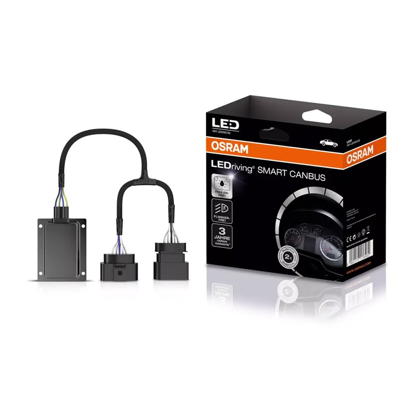 2-PACK LEDriving® SMART CANBUS LEDSC02-1-2HFB 12V