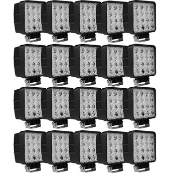 20-PACK LED arbetsbelysning SCANDIQ ECO 48W XL