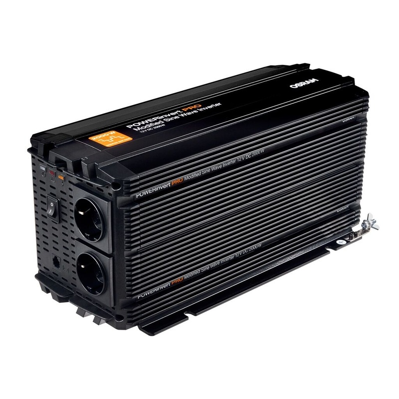 OSRAM MODIFIED SINE WAVE INVERTER 12V DC 2000W OEINVMA20