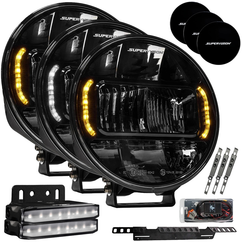 MEGAPAKET 3-PACK SUPERVISION REVOLUTION 9" PRO EXTRALJUSKIT