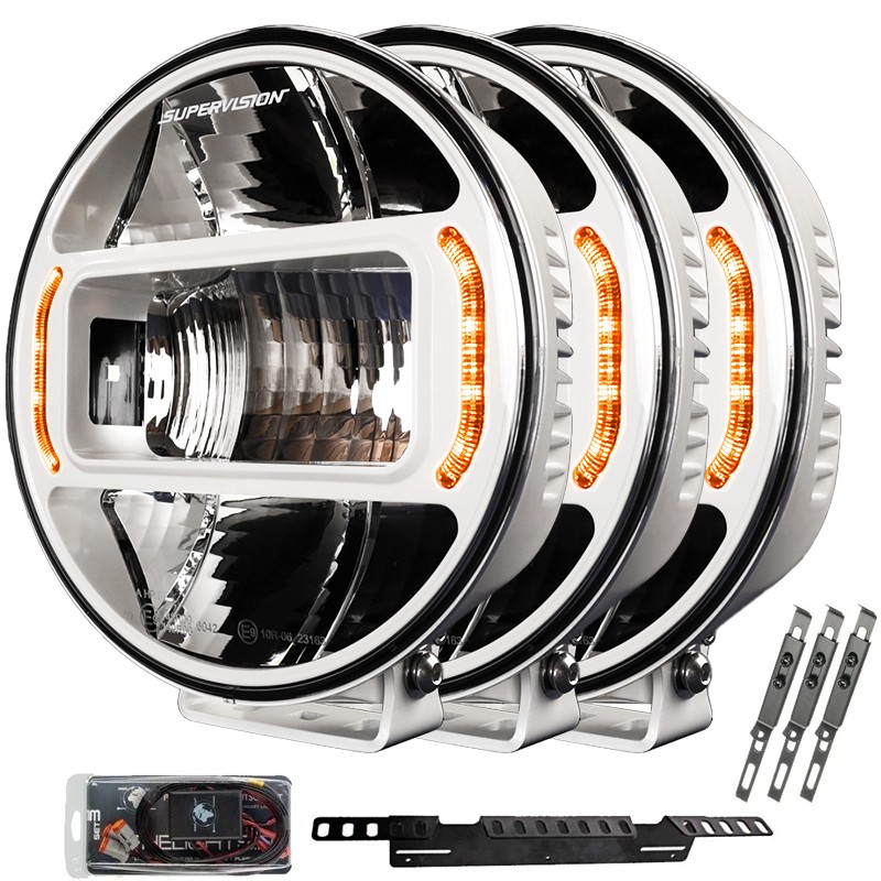 3-PACK SUPERVISION REVOLUTION 160W, WHITE