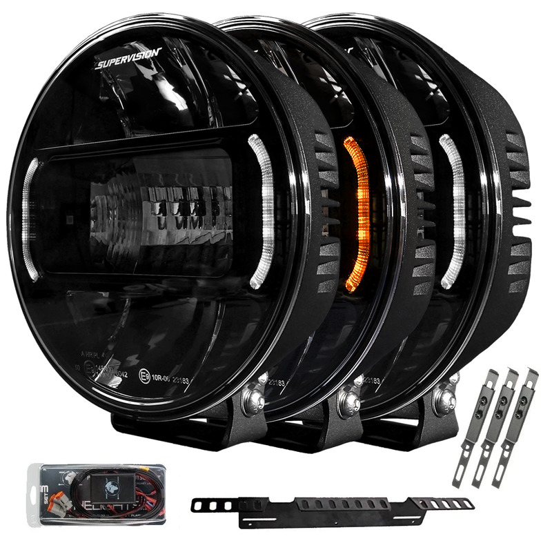 3-PACK SUPERVISION REVOLUTION 9" PRO X EXTRALJUSKIT