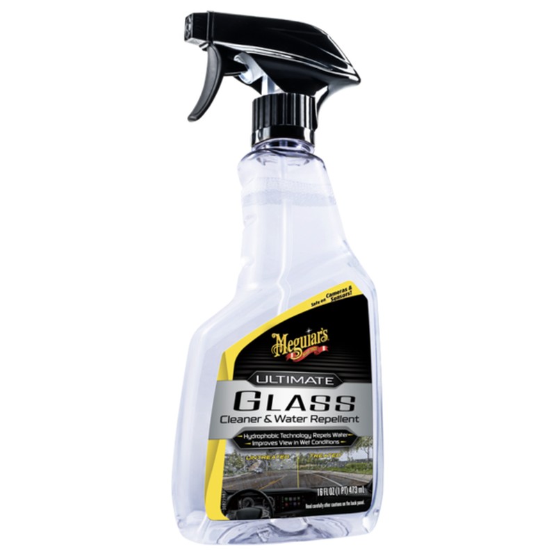 MEGUIAR'S ULTIMATE GLASS CLEANER & WATER REPELLENT