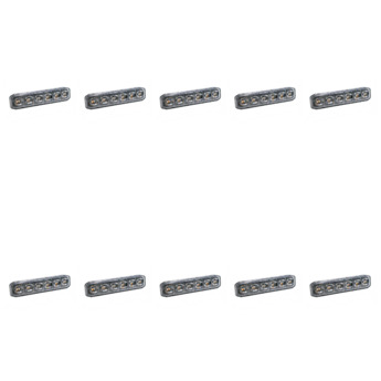 10-PACK SCANDIQ 12LED FLEX, DUAL COLOR