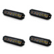 4-PACK SCANDIQ 12LED, DUAL COLOR