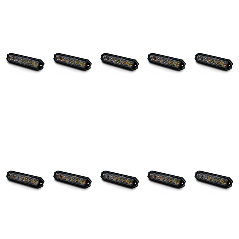 10-PACK SCANDIQ 12LED, DUAL COLOR
