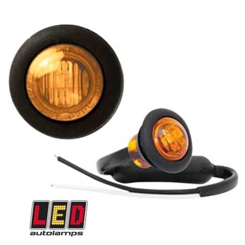 LED-markörljus Autolamps RD, Positionsljus, Gul