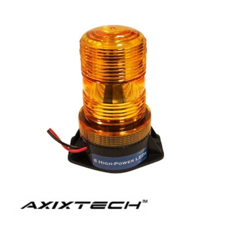 LED Varningsljus Axixtech Saftblandare Skruvmontage, ECE-R65 godkänd