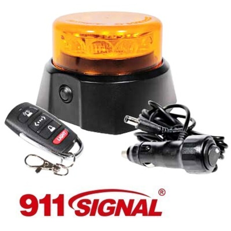 LED varningsljus 911 Signal C12 Mag, trådlös saftblandare med kontroll
