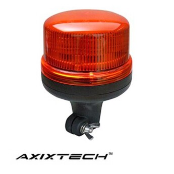 LED Varningsljus Axixtech 8LED, Flexistång, ECE-R65 godkänd
