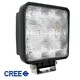 LED arbetsbelysning 15W Cree, kvadrat