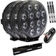 3-PACK SEEKER 12X 120W LED extraljus paket