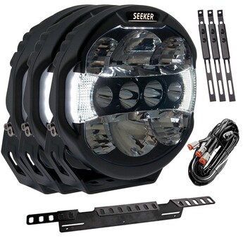 SEEKER QUANTUM LED Extraljuspaket 9" tum 120W