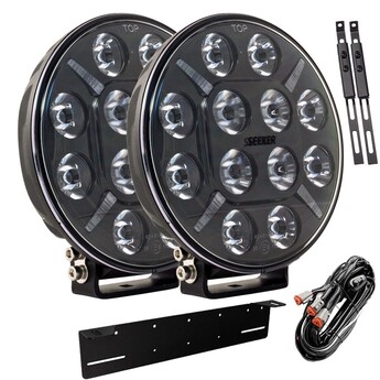 2-PACK SEEKER 12X 60W + Extraljuskit